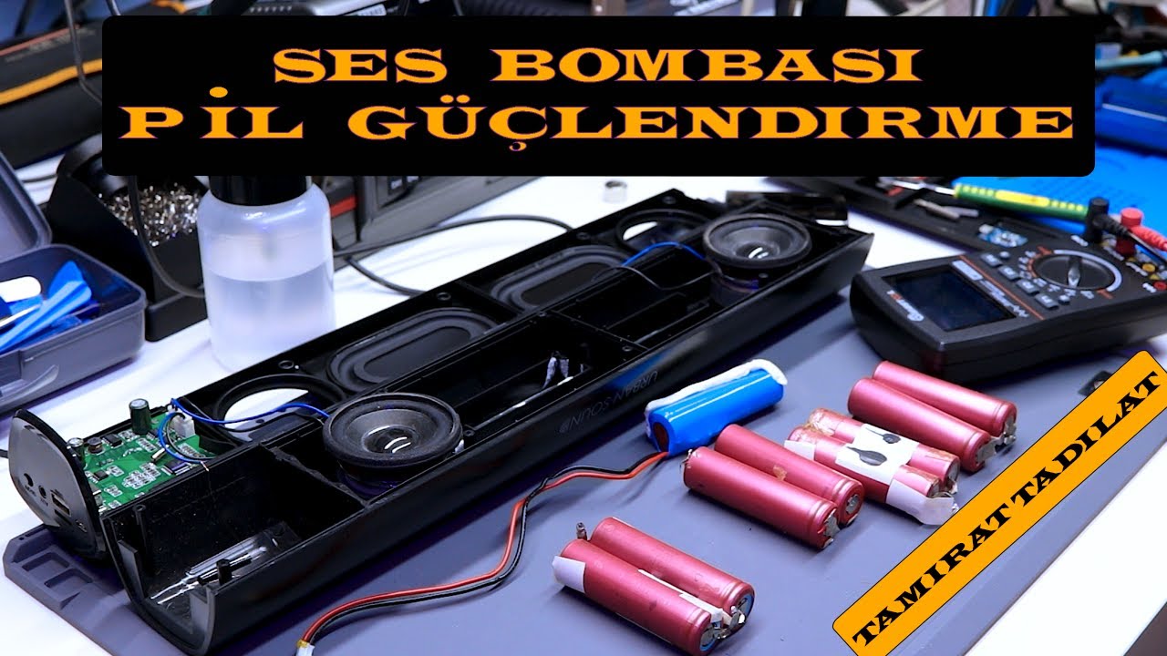 SES BOMBASINA DAHA YÜKSEK KAPASİTELİ BATARYA TAKMA