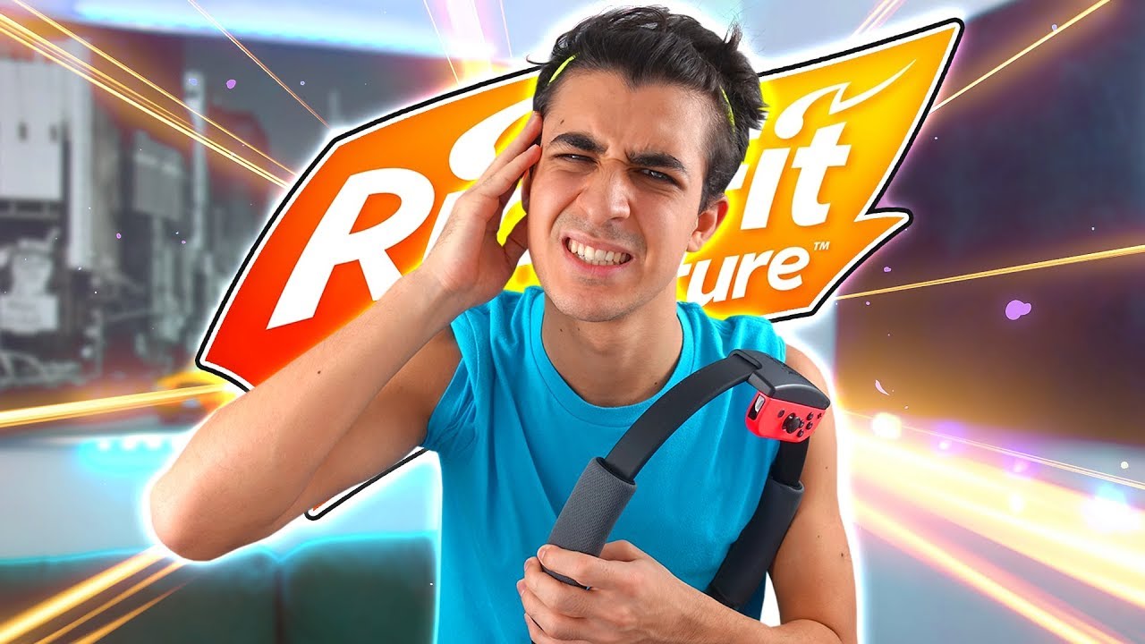 Gioco a Ring Fit Adventure CON LA FEBBRE!