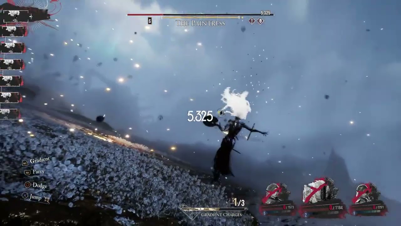 Paintress killed herself (bug)