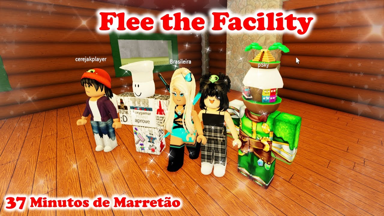 DIVERTINDO COM ANGELICAT NO MARRETÃO - Roblox Flee the Facility