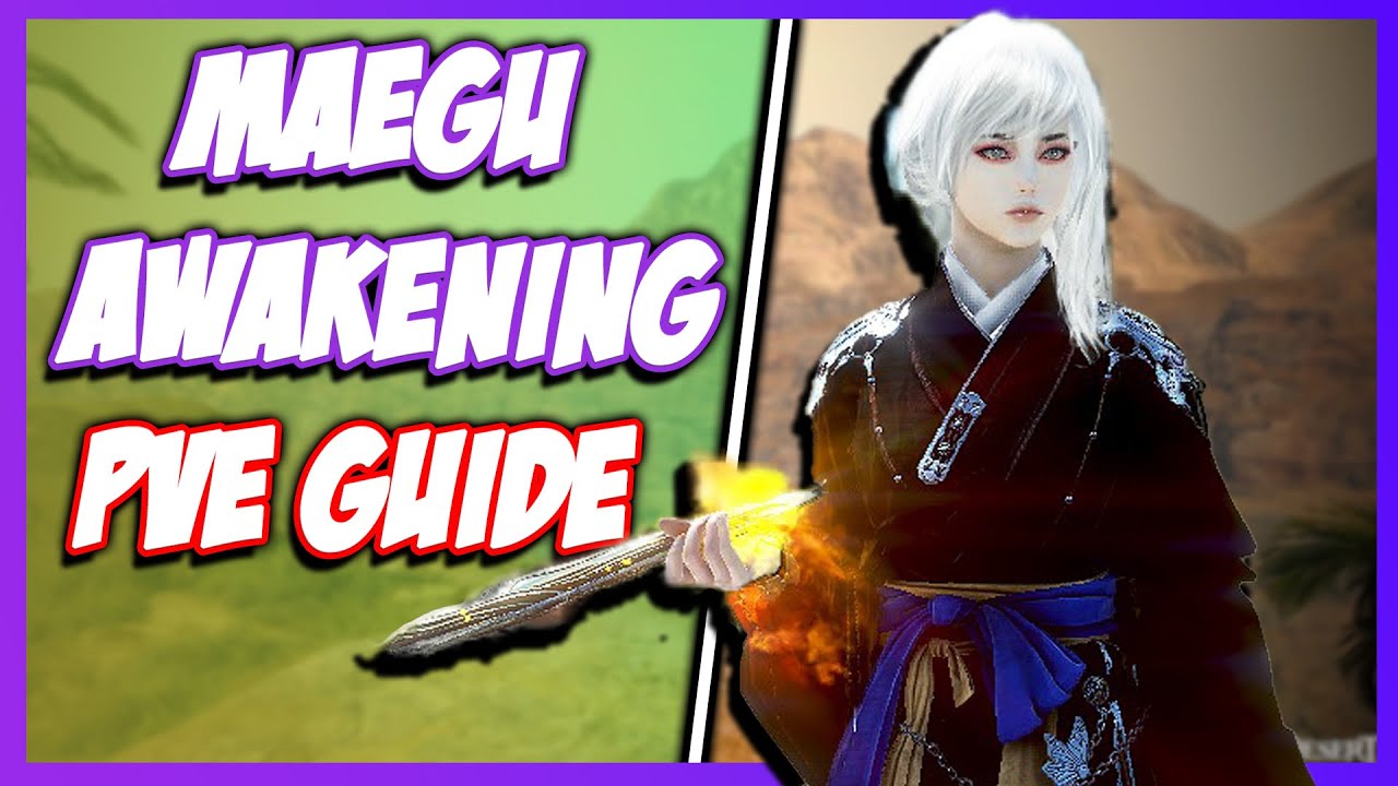 The ULTIMATE Maegu Awakening PVE Guide - BDO