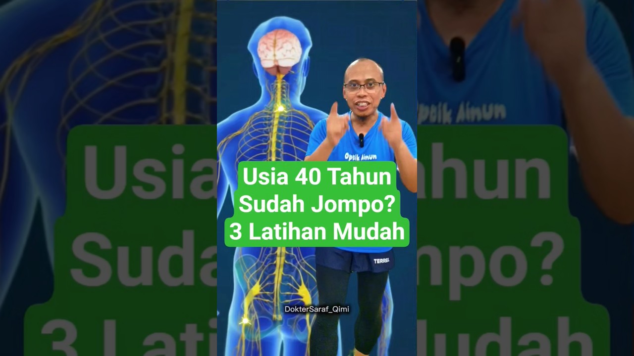 Usia 40 Tahun Terasa Jompo? 3 Latihan Mudah