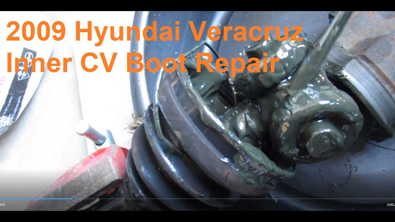 2009 Hyundai Veracruz CV Boot Repair