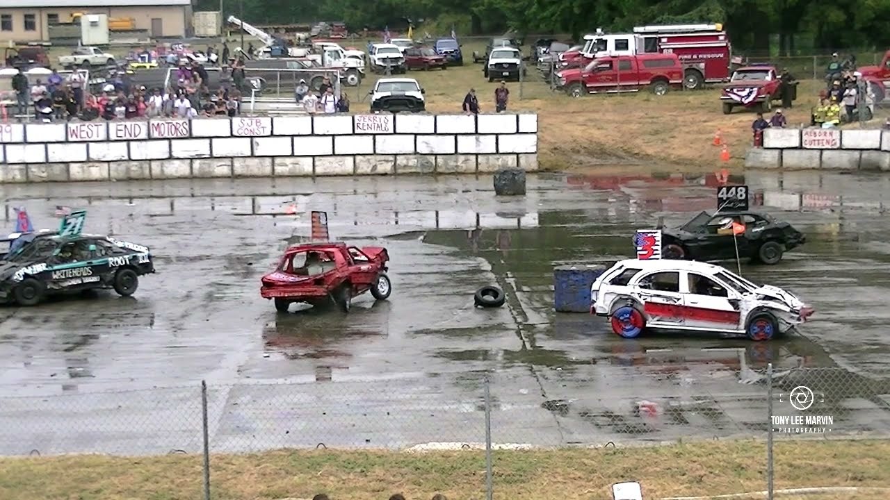 Forks Washington 4th Of July Demolition Derby - KIDS MINI HEAT