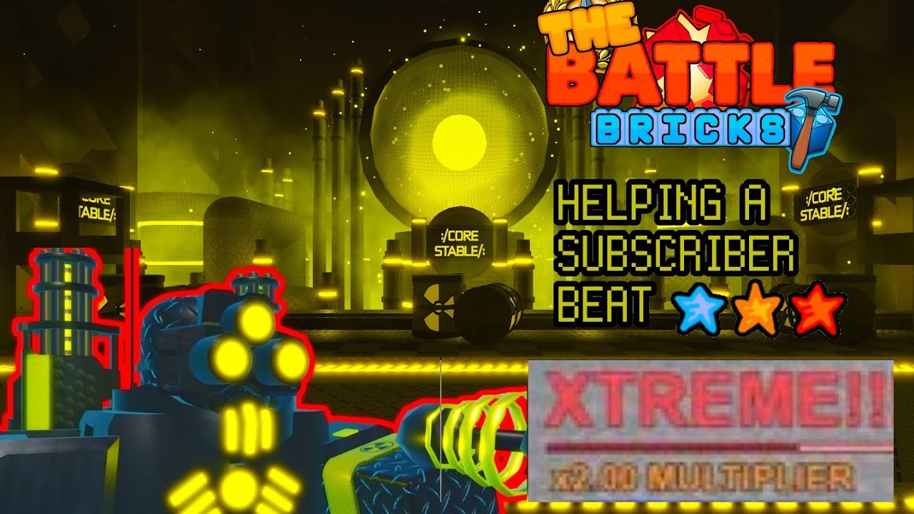 The Battle Bricks | Helping someone beat X TREME 3 Stars