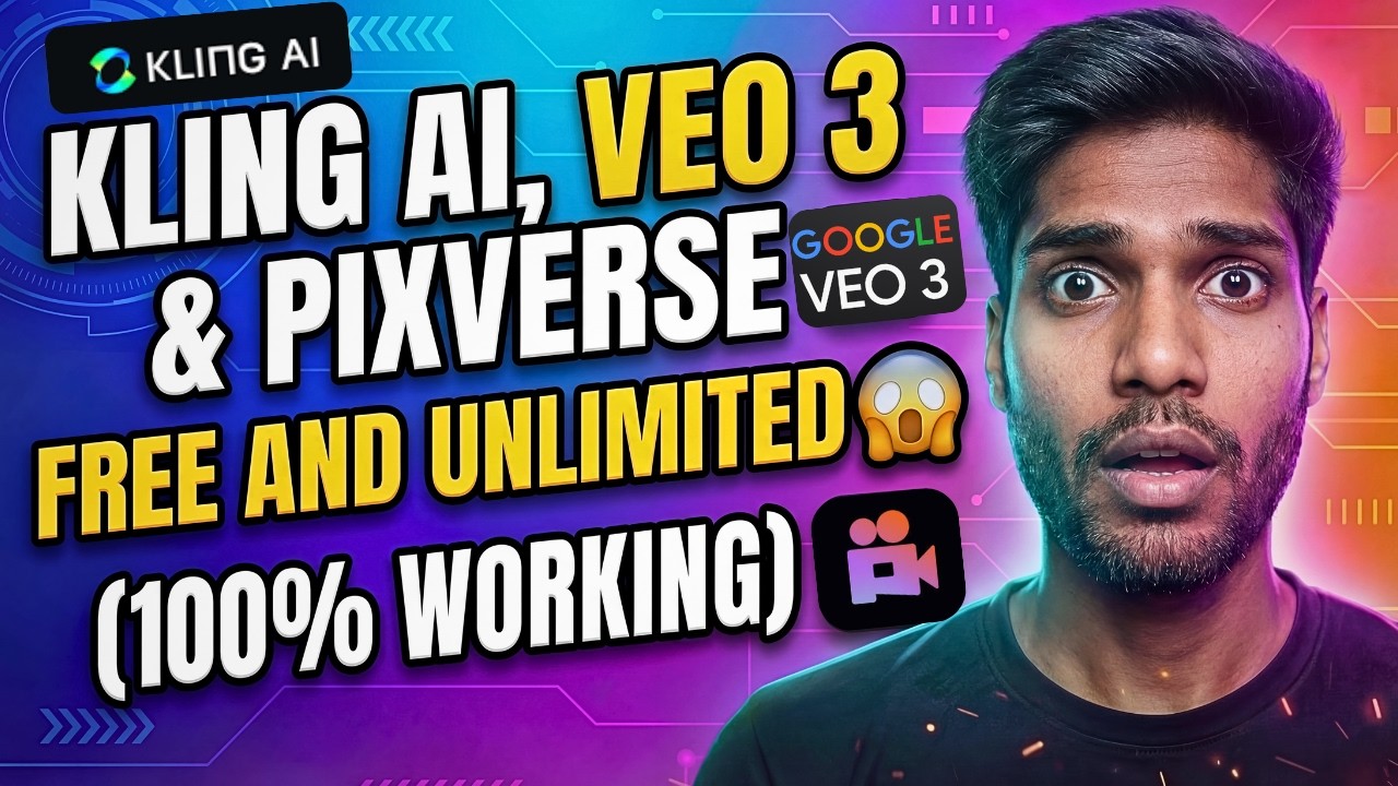 How I Use Kling + VEO 3 + Pixverse FREE & UNLIMITED! (100% Working Method)