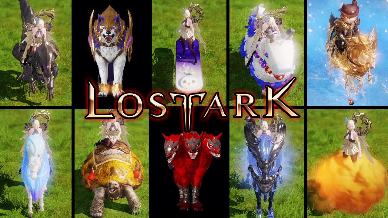 ALL MOUNTS IN LOST ARK (And How To Get Them)