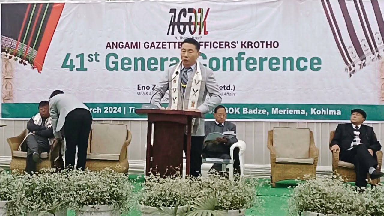 Angami Gazetted Officers Krotho held 41st session at AGOK Badze, Meriema.