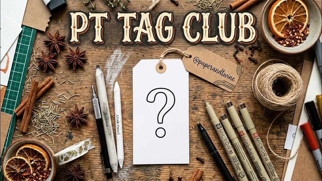 PT Tag Club Hosted by @paperandtwine | Spice ♥️