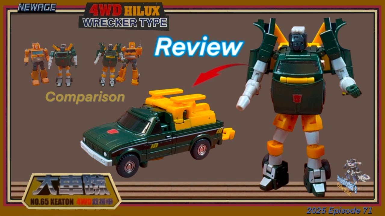Обзор Transformers NewAge H65 Keaton / Hoist