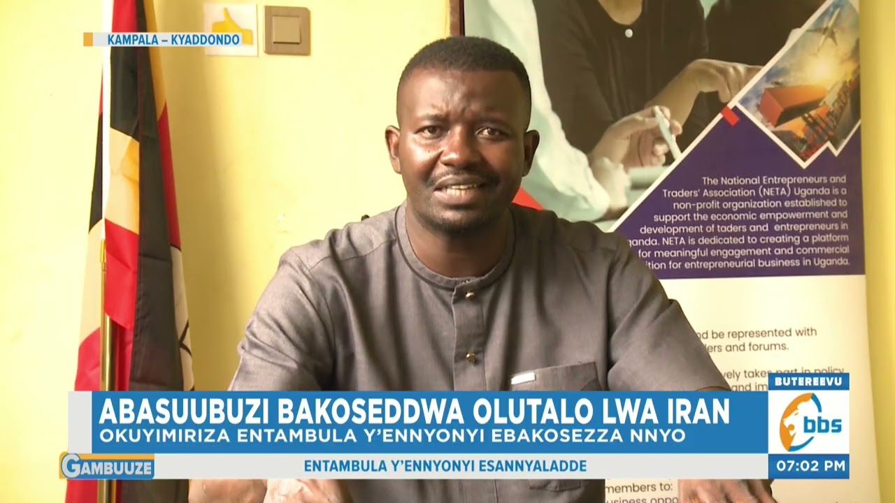 Abasuubuzi Bakoseddwa Olutalo lwa Iran , Baagala URA Ekwatemu ku Misolo. #Ageesigika