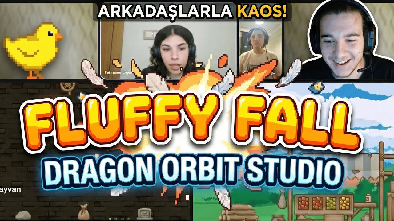Fluffy Fall Demo Gameplay | Dragon Orbit Studio