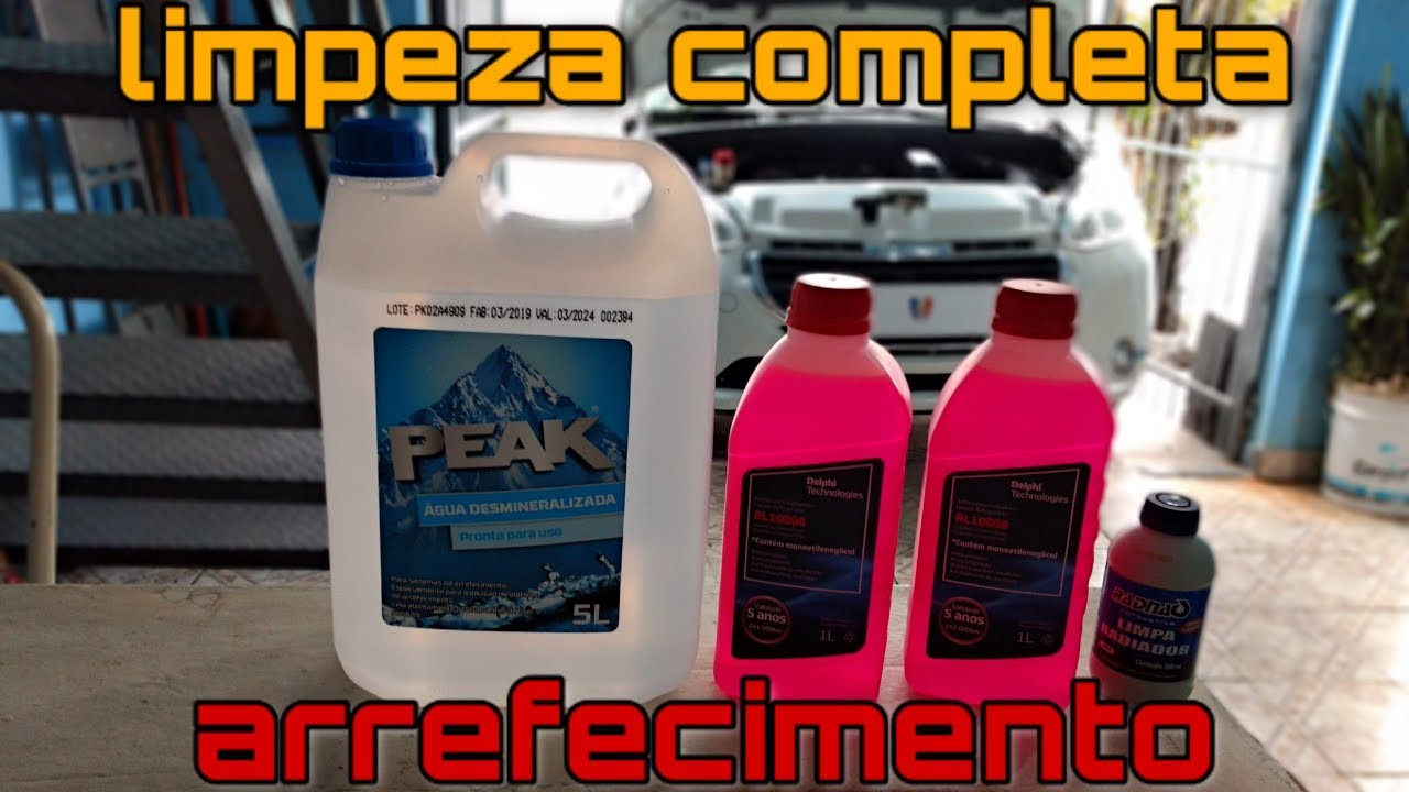 Limpeza completa do sistema de arrefecimento e corpo de borboleta  |  canal Car Play