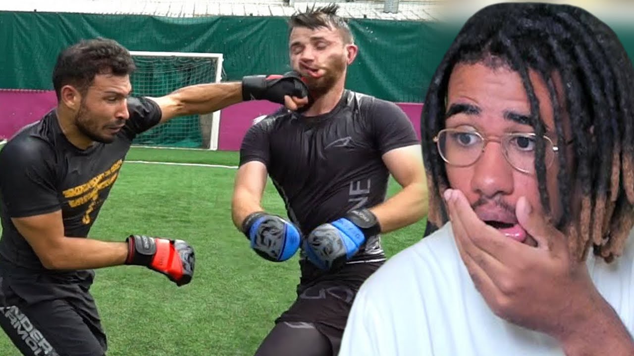 RÉACTION IBRA TV - 2 KO DE TITANS ! FRANCE VS ALLEMAGNE YFC
