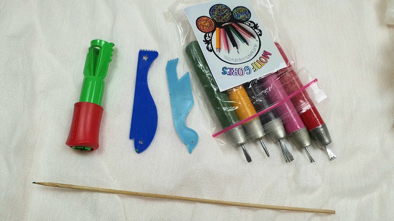ALAT KERIK DAN TEKNIK KERIK OILPASTEL