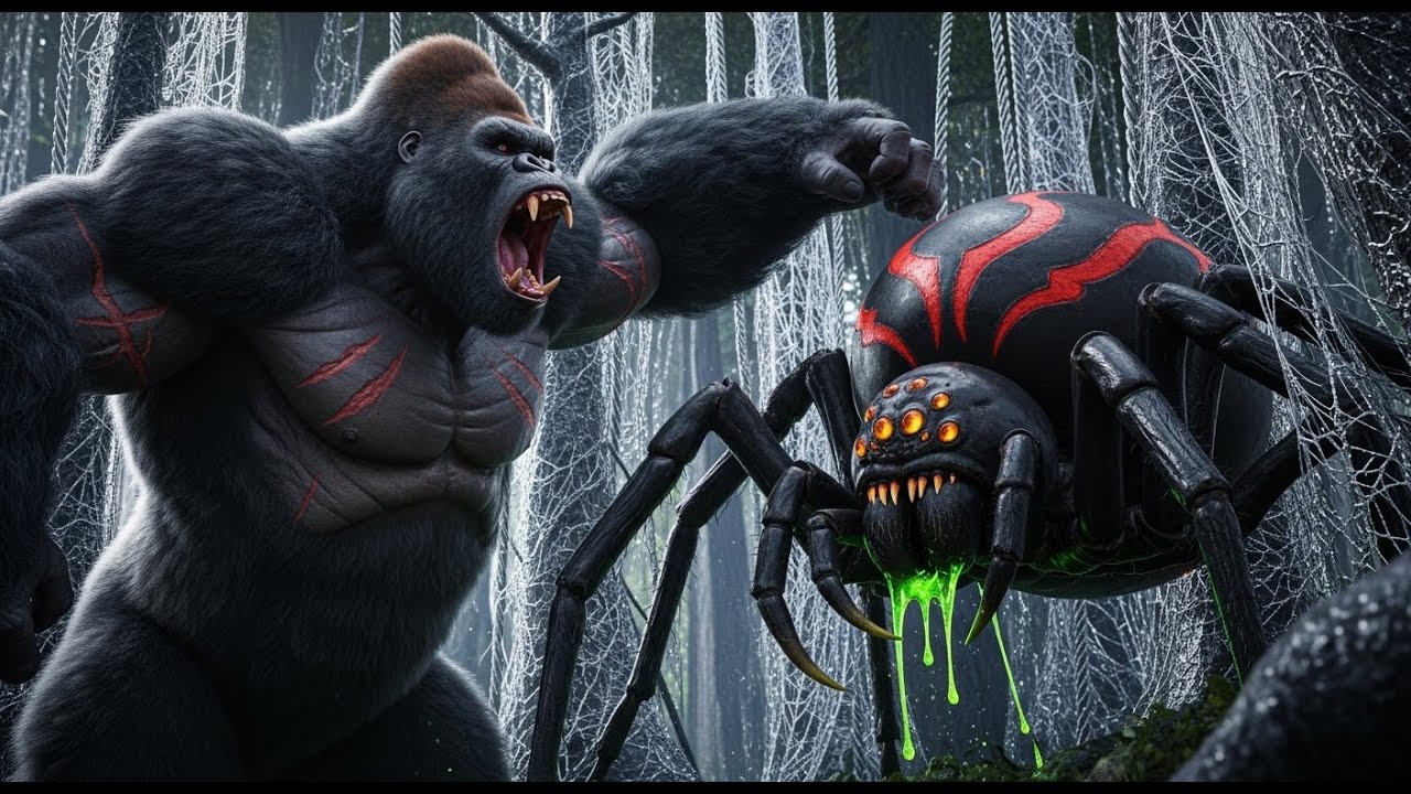 Watch Steel Silk Forest: EPIC BATTLE: King Kong vs the Giant Spider Now