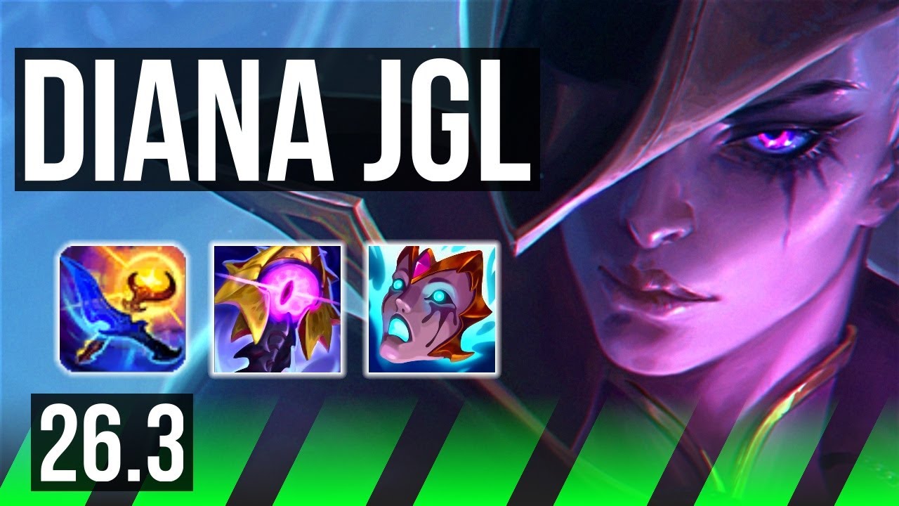 DIANA vs ZAAHEN (JGL) | 39K damage | EUW Master | 26.3