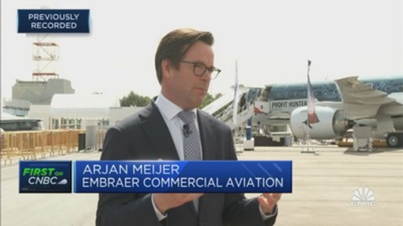 Aircraft manufacturer Embraer optimistic on growth recovery in Asia