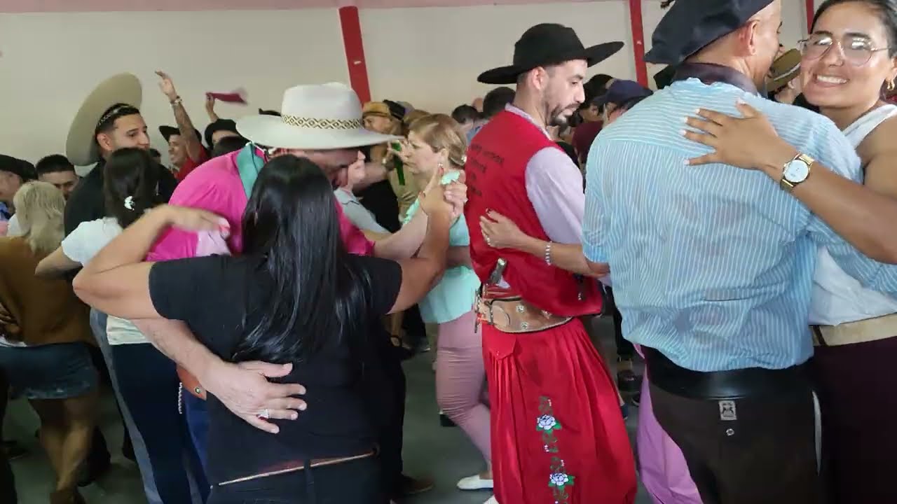 Axel Cantero y su conjunto en la fiesta de  Juntada chamamecera16/2/26 
