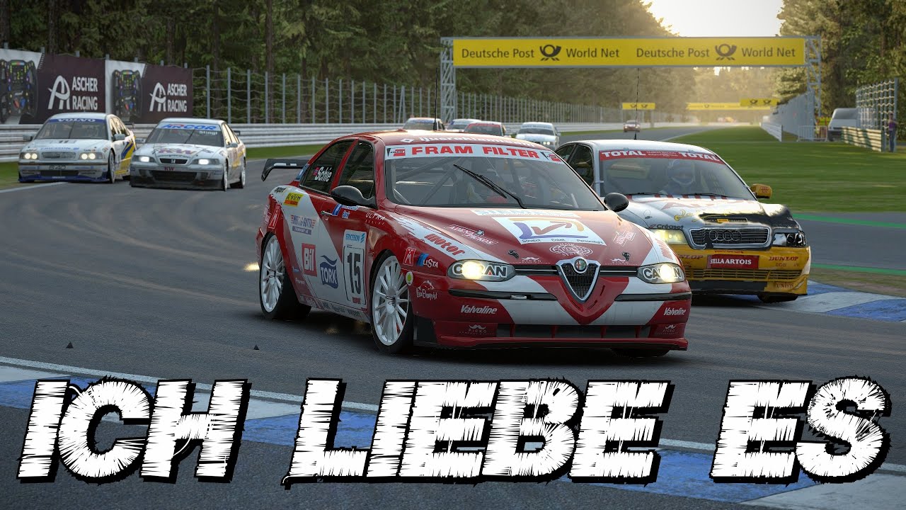 Super-Touring-Rennen auf dem alten Hockenheimring - RaceRoom Racing Experience - Let's Play