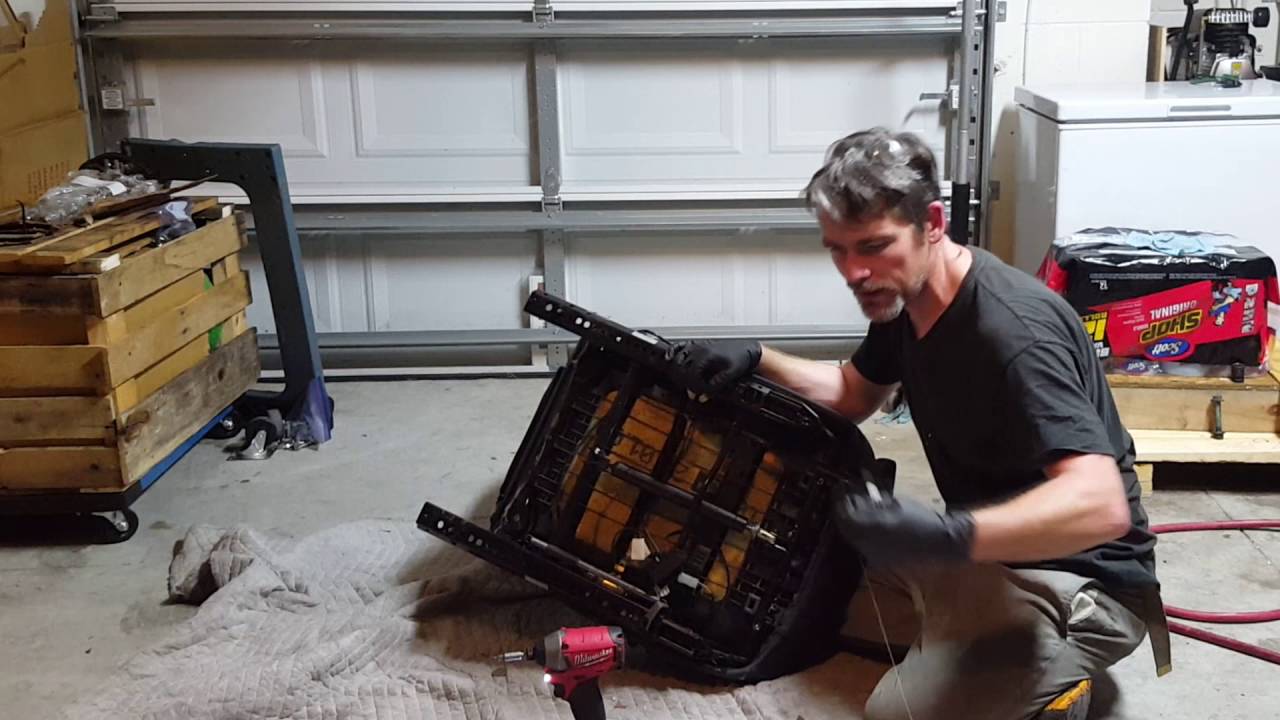 Porsche 911 / Boxster Seat Disassembly For Shipping or Repair