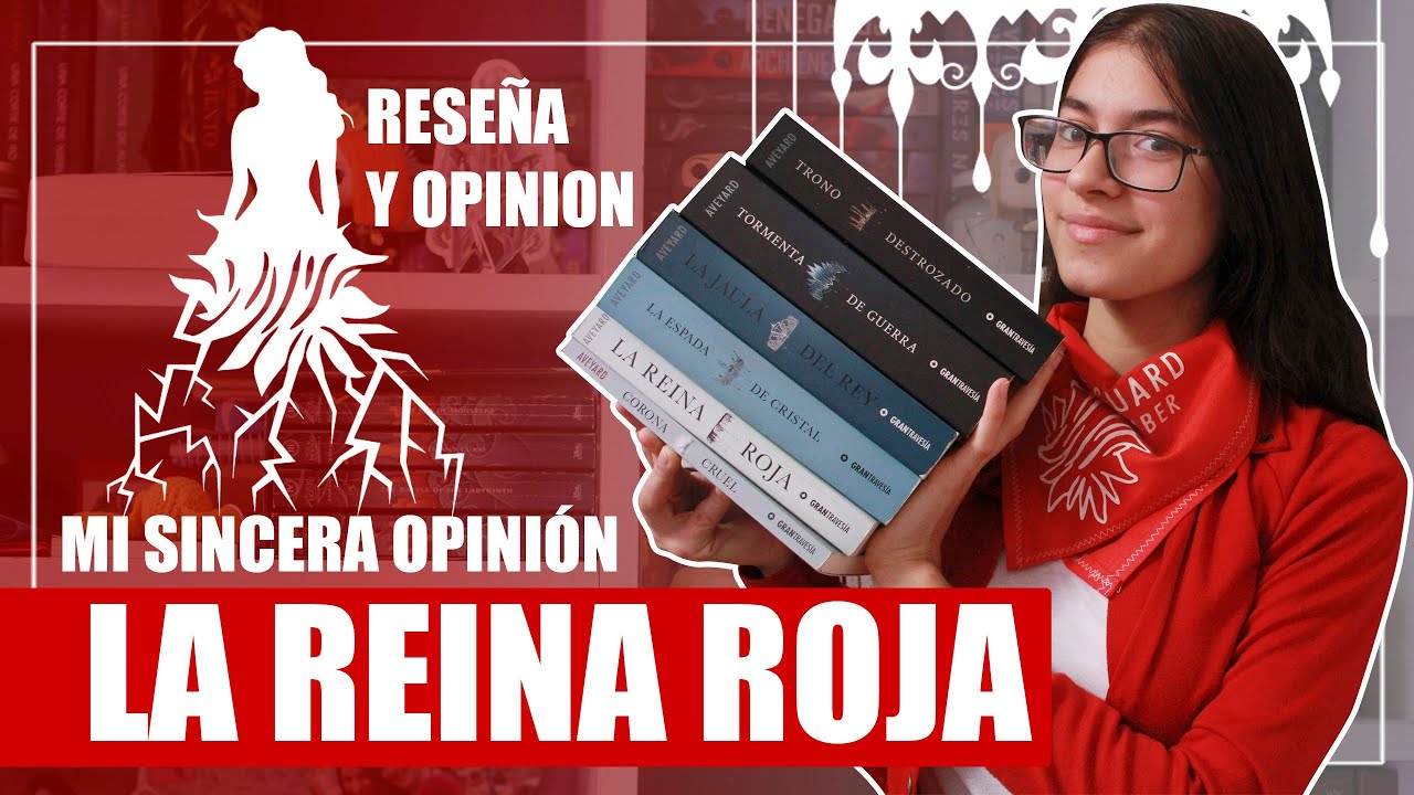 MI SINCERA OPINION SOBRE LA REINA ROJA|| Reseña y opinión lamaleluna booktube argentina