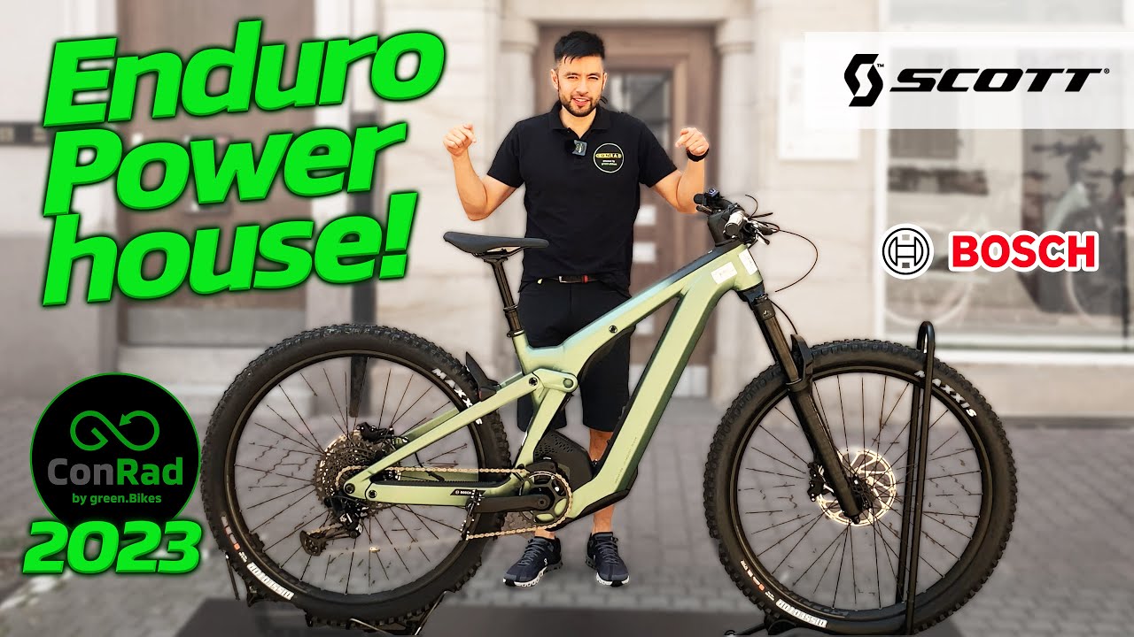 Scott Patron 930: Grünschimmernde Power und Top-Ausstattung für unermüdliche Enduro-Abenteuer!