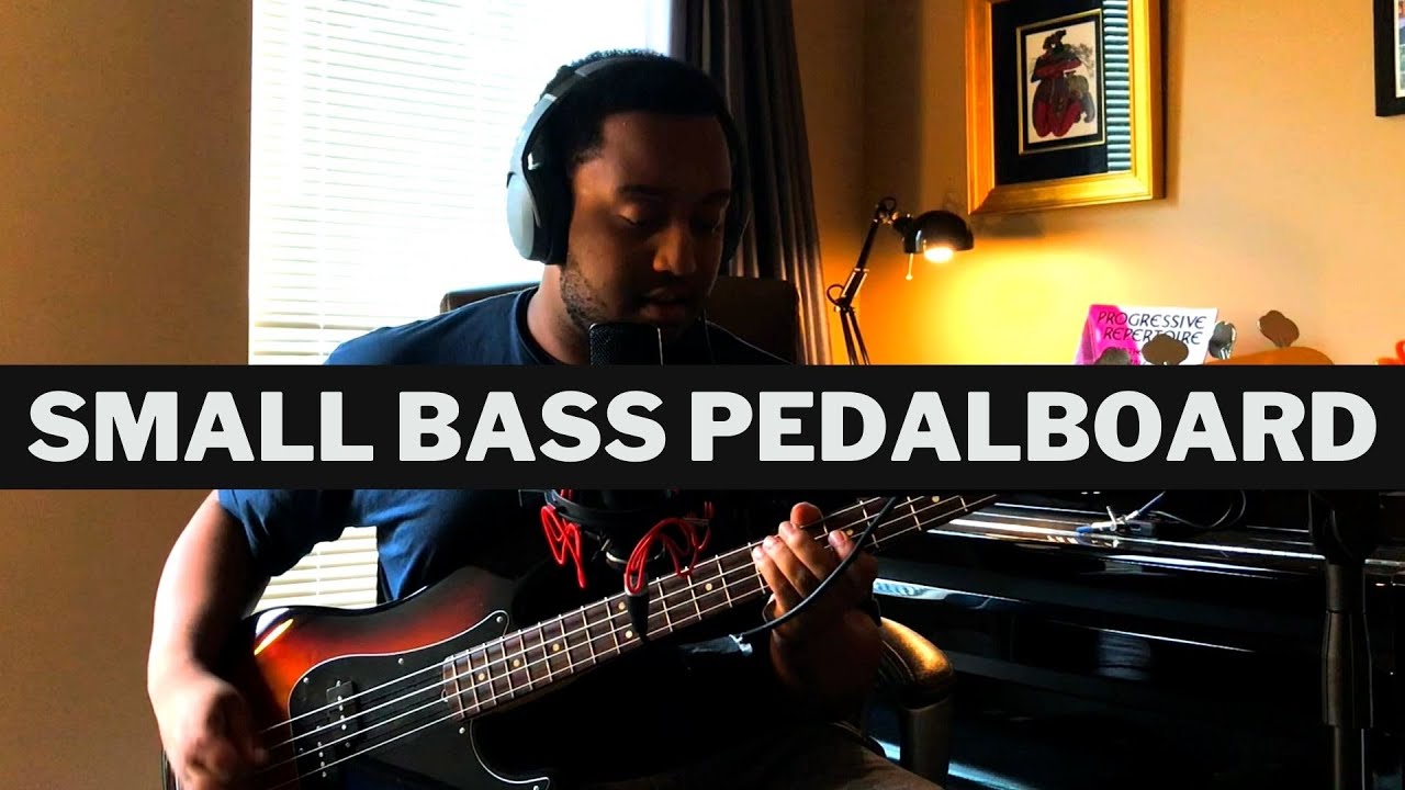 Small Pedalboard For Bass Players | Kevin Bull, Jr.