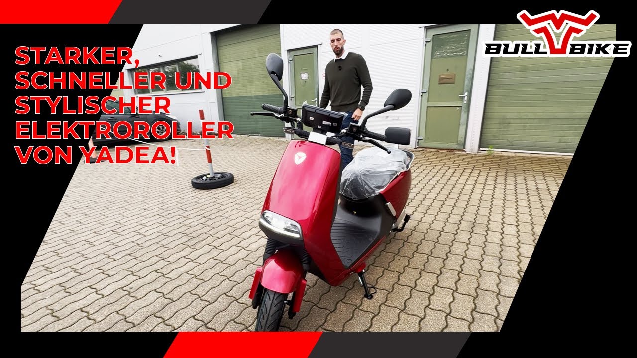 BULLBIKE Yadea G5 Eco / 2400W 72V 20Ah 45 km/h + Graphen Batterie+ Schnellladeger&auml;t