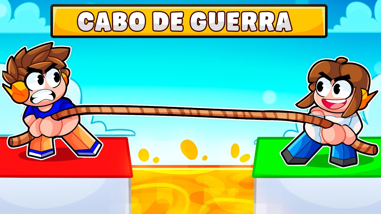 SIMULADOR de CABO DE GUERRA no Roblox!