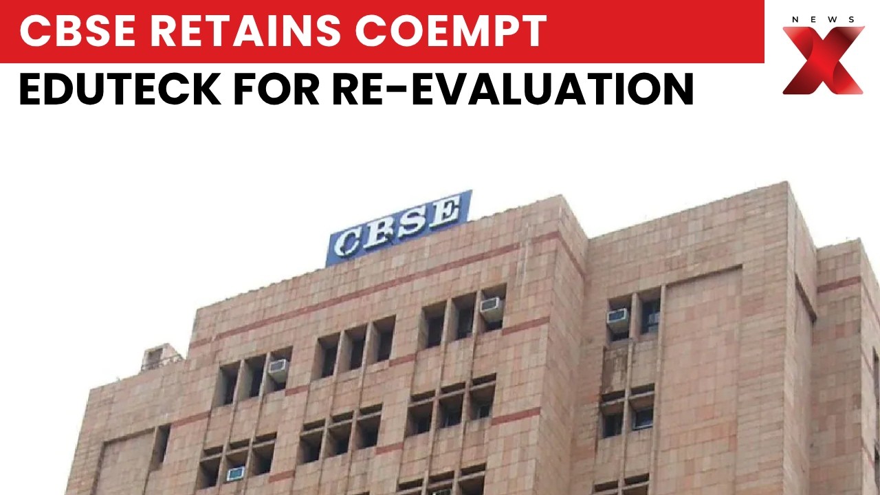 CBSE Retains Coempt Eduteck While Moving Answer-Sheet Data To Controlled Servers | NewsX