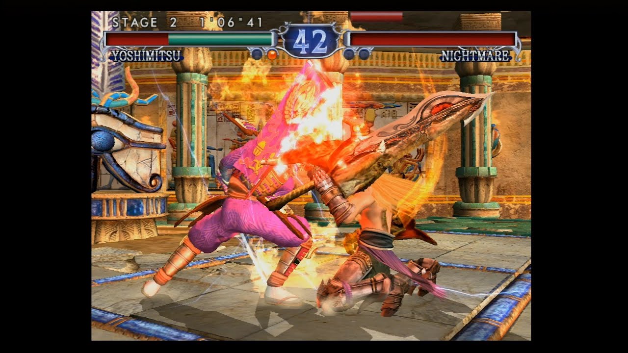 Xbox Original Soulcalibur 2 Yoshimitsu 720p Real Hardware