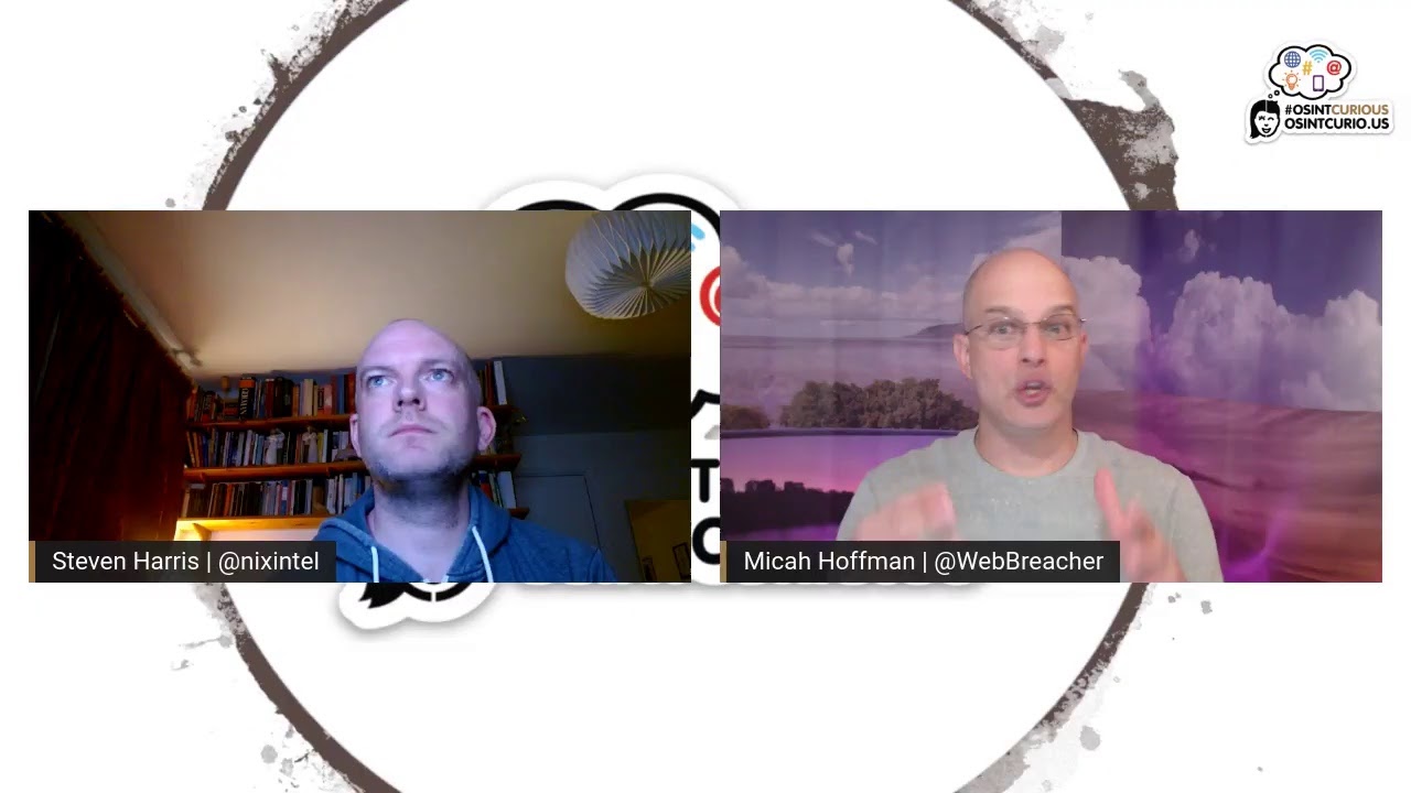 #OSINTCurious #LiveStream #OSINT Hangout