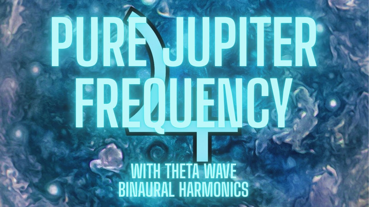 183.58Hz Pure Jupiter Tone with Theta Binaural Harmonics
