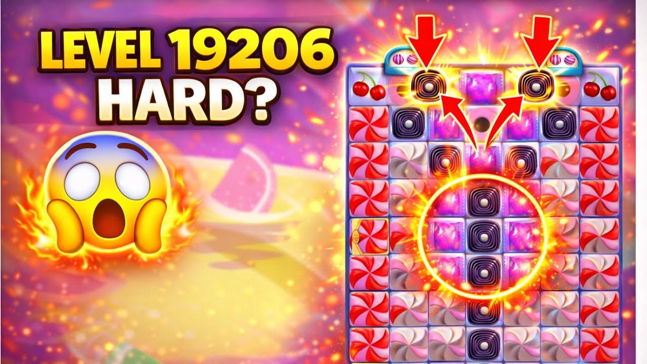 Candy crush saga level 19206