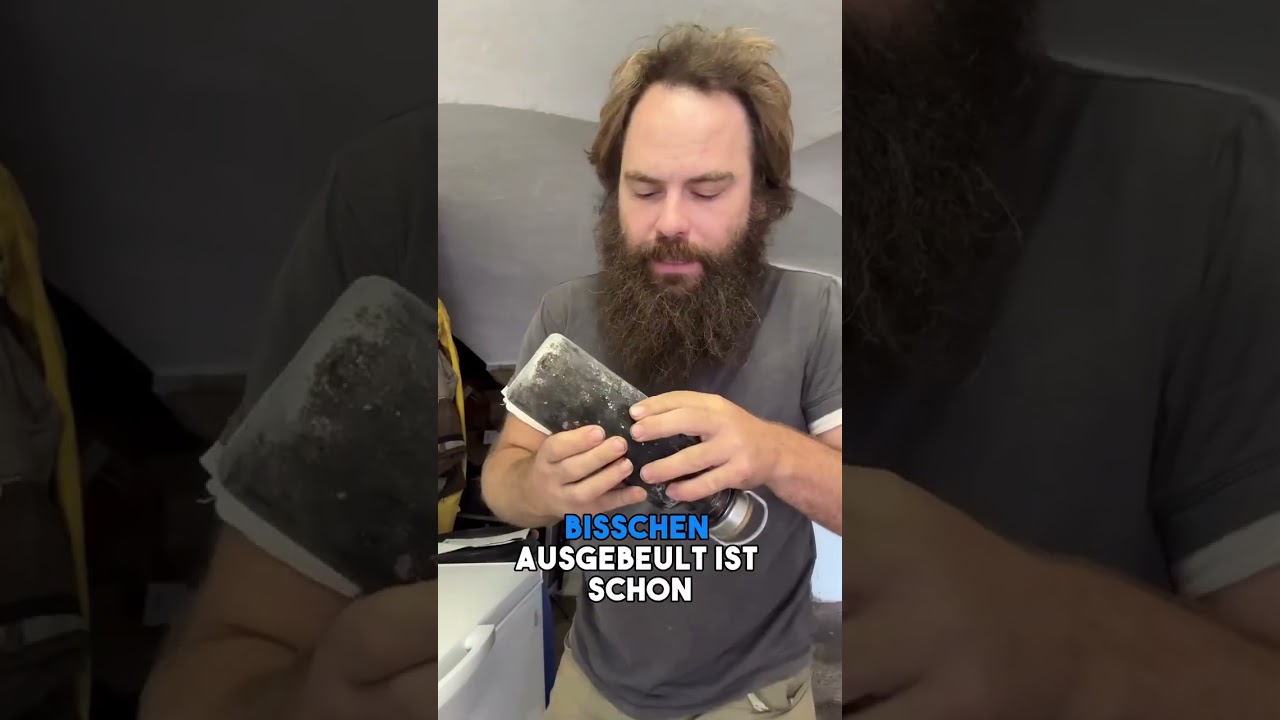 💡 Dellen aus Flaschen rausbekommen &ndash; ganz ohne Werkzeug! Einfach mit Wasser auff&uuml;llen, in die