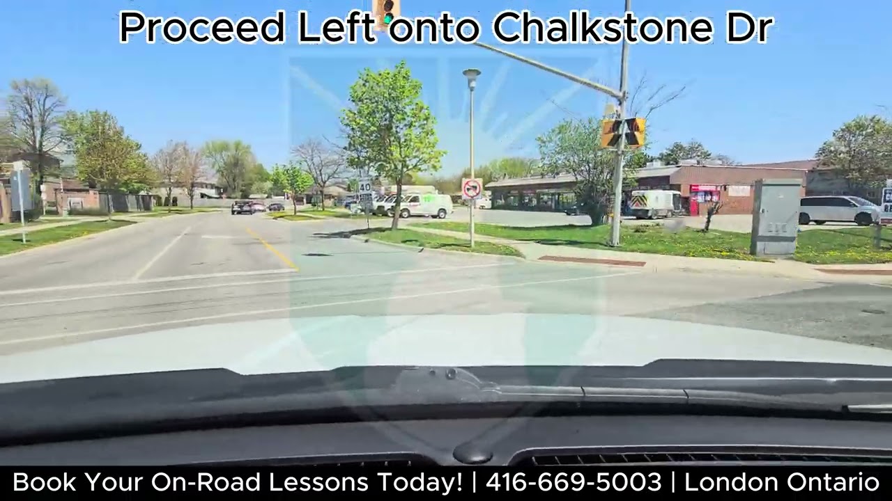 | London Ontario *G* Route + Example Video | Educator Driving School |