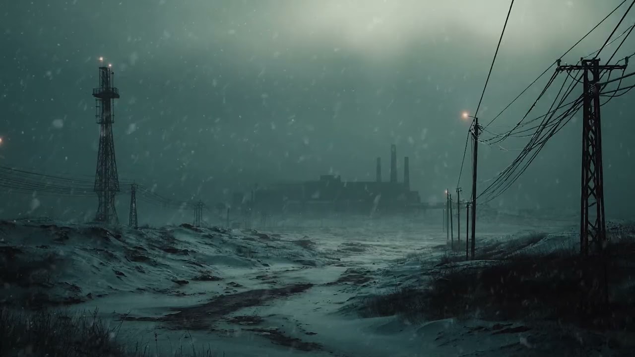 Lonely Road in a Post-Apocalyptic World 🖤 Dark Ambient for Inner Stillness