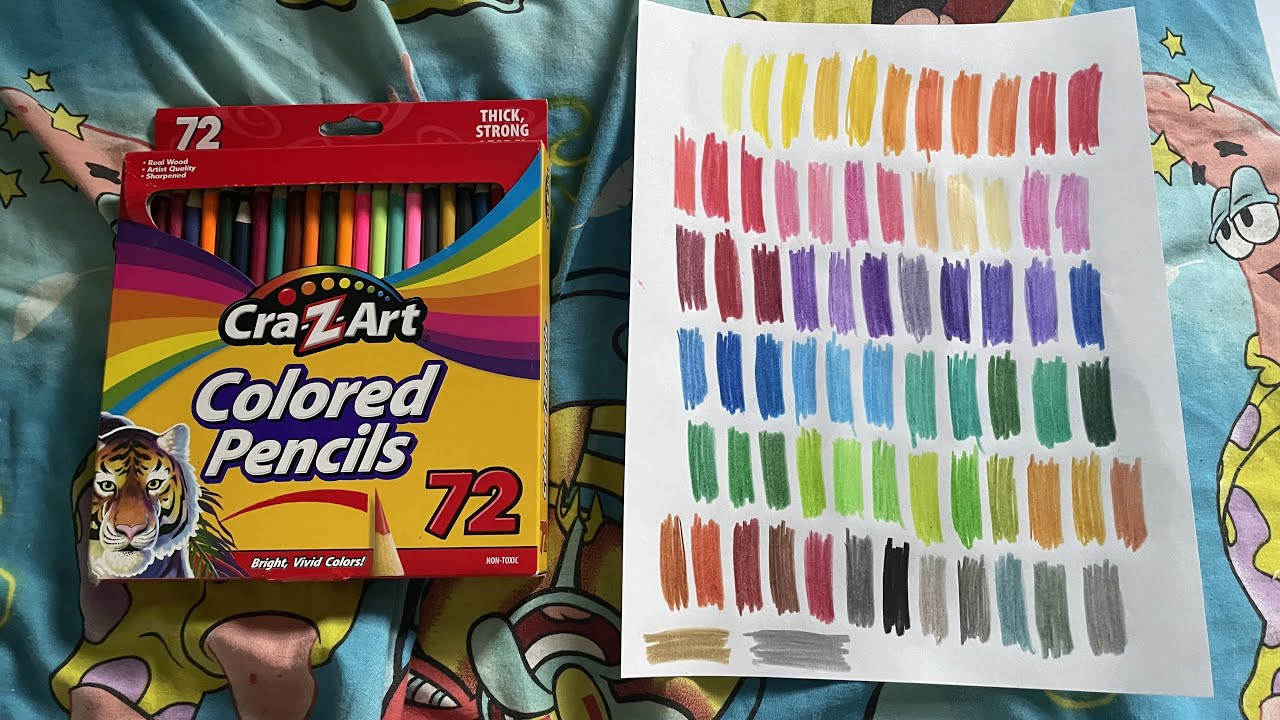 Cra-Z-Art 72 Colored Pencils Review