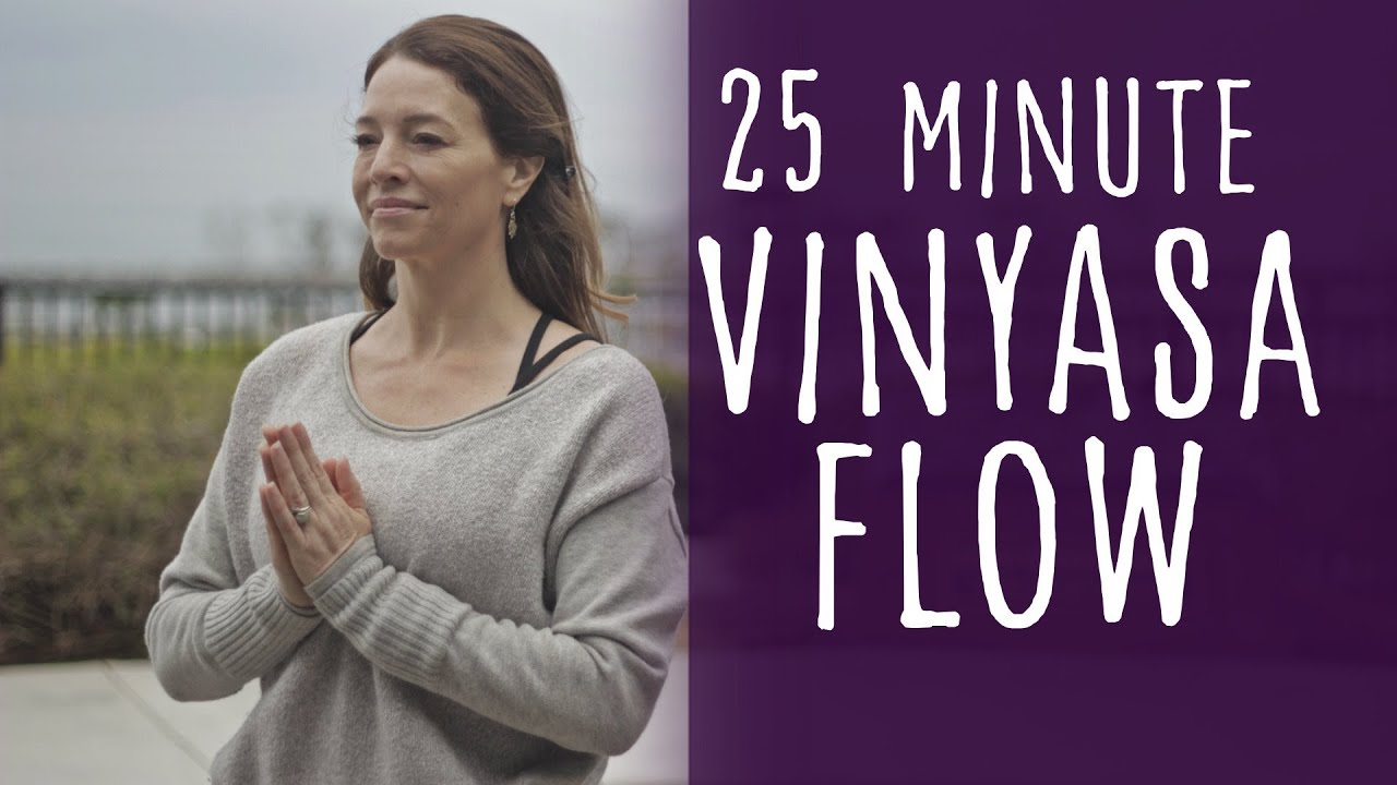 20 Minute Yoga Flow Vinyasa Free Class | Fightmaster Yoga Videos