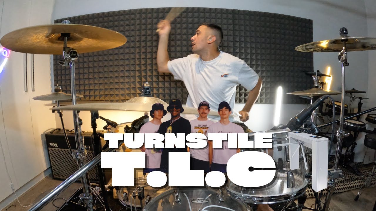 Turnstile - T.L.C (TURNSTILE LOVE CONNECTION) DRUM COVER