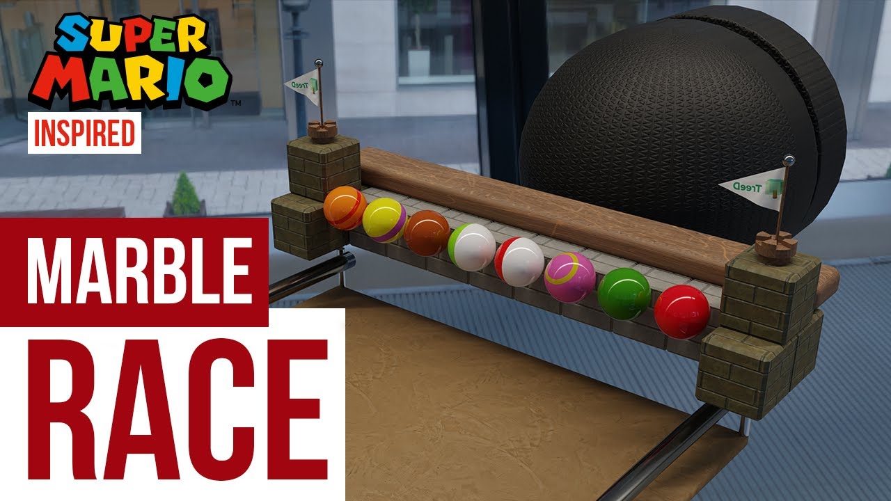 Marble Race | Super Mario Inspired Edition