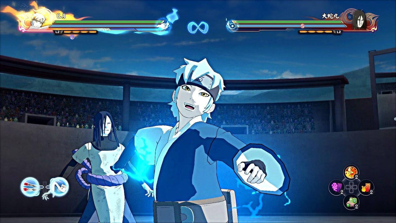 Naruto Storm 4 Road To Boruto - Mitsuki All Moveset x Team Ultimate Jutsus (Boruto Movie DLC)