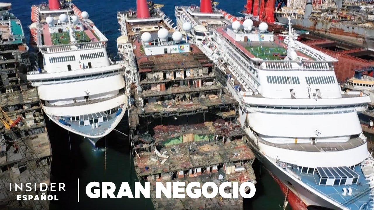 Cómo se demuelen cruceros de 300 millones de dólares | Gran negocio
