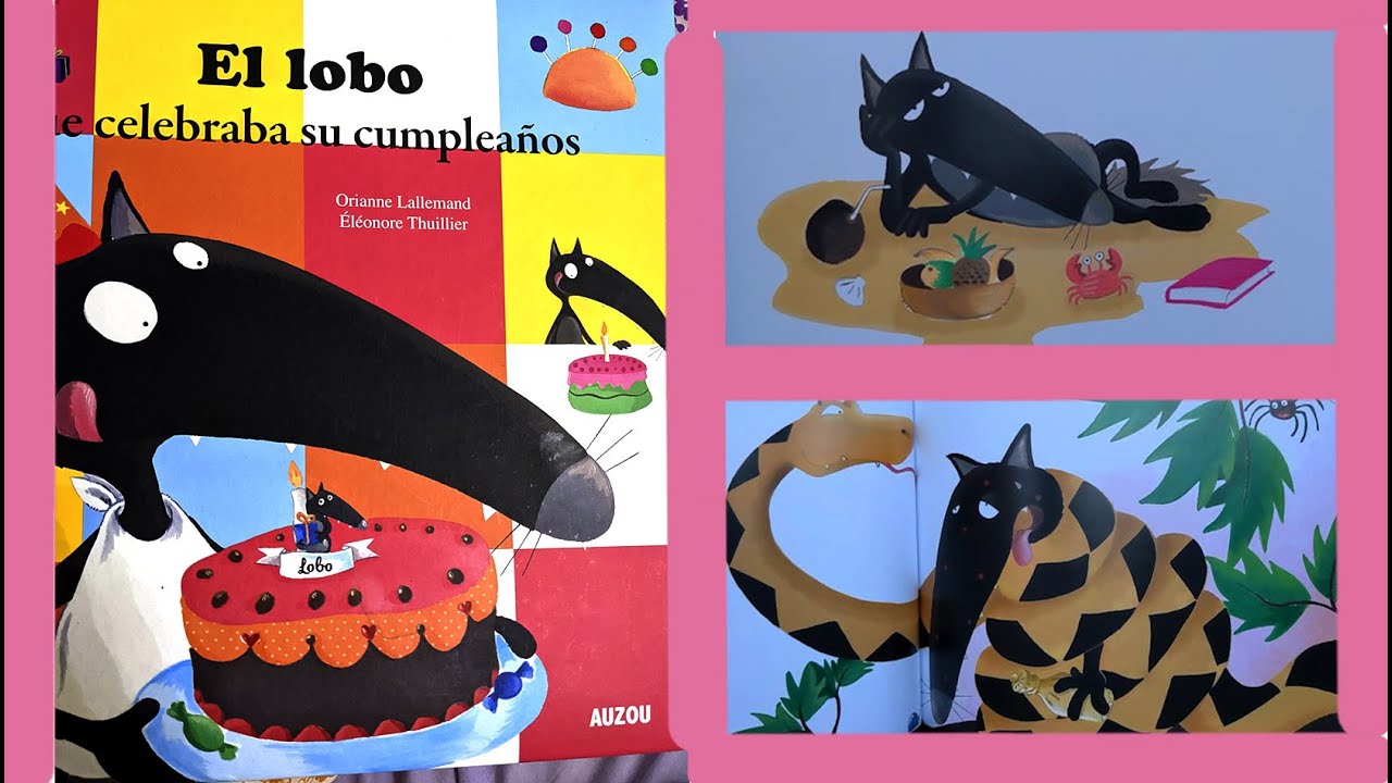 El lobo que celebra su cumpleaños🐺🍰