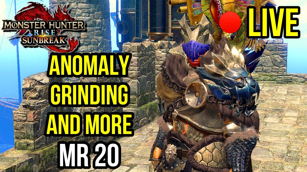 Afflicted Monsters And More Grinding | Monster Hunter Rise Sunbreak LIVE