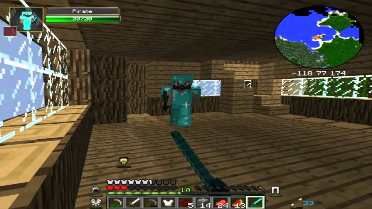 Hexxit Mod Pack Episode 1 : Pirates and Surface Ores!?
