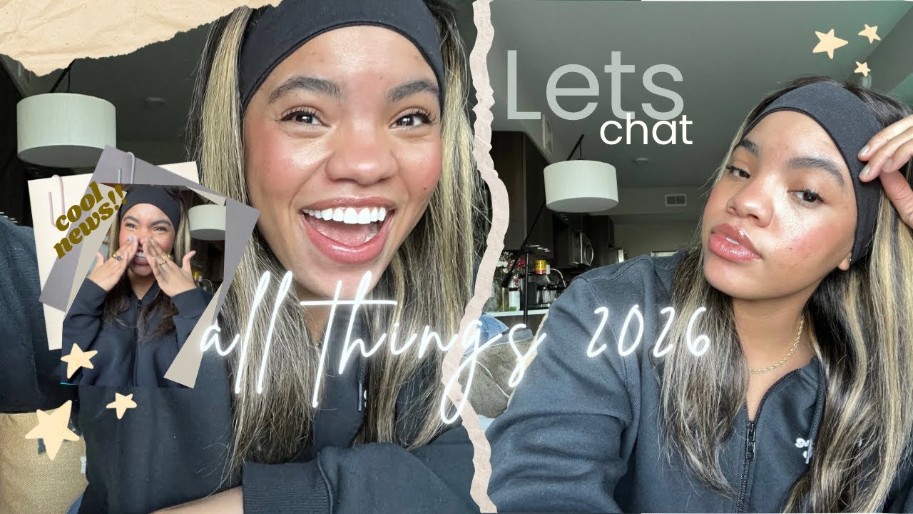 Chatty all things 2026! | letting go of pressure | intentional living + cool news! | Yani Dorsey 
