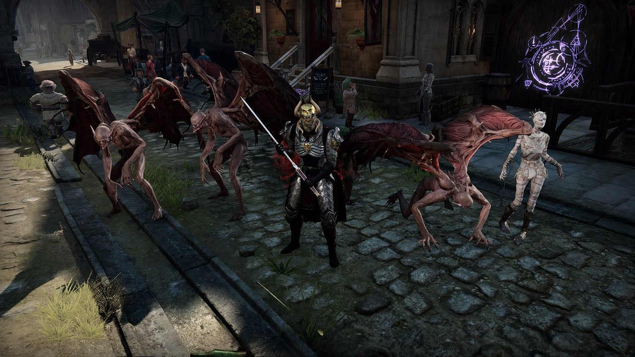 BG3 Death Shrieker - Dark Knight Bladesinger Build