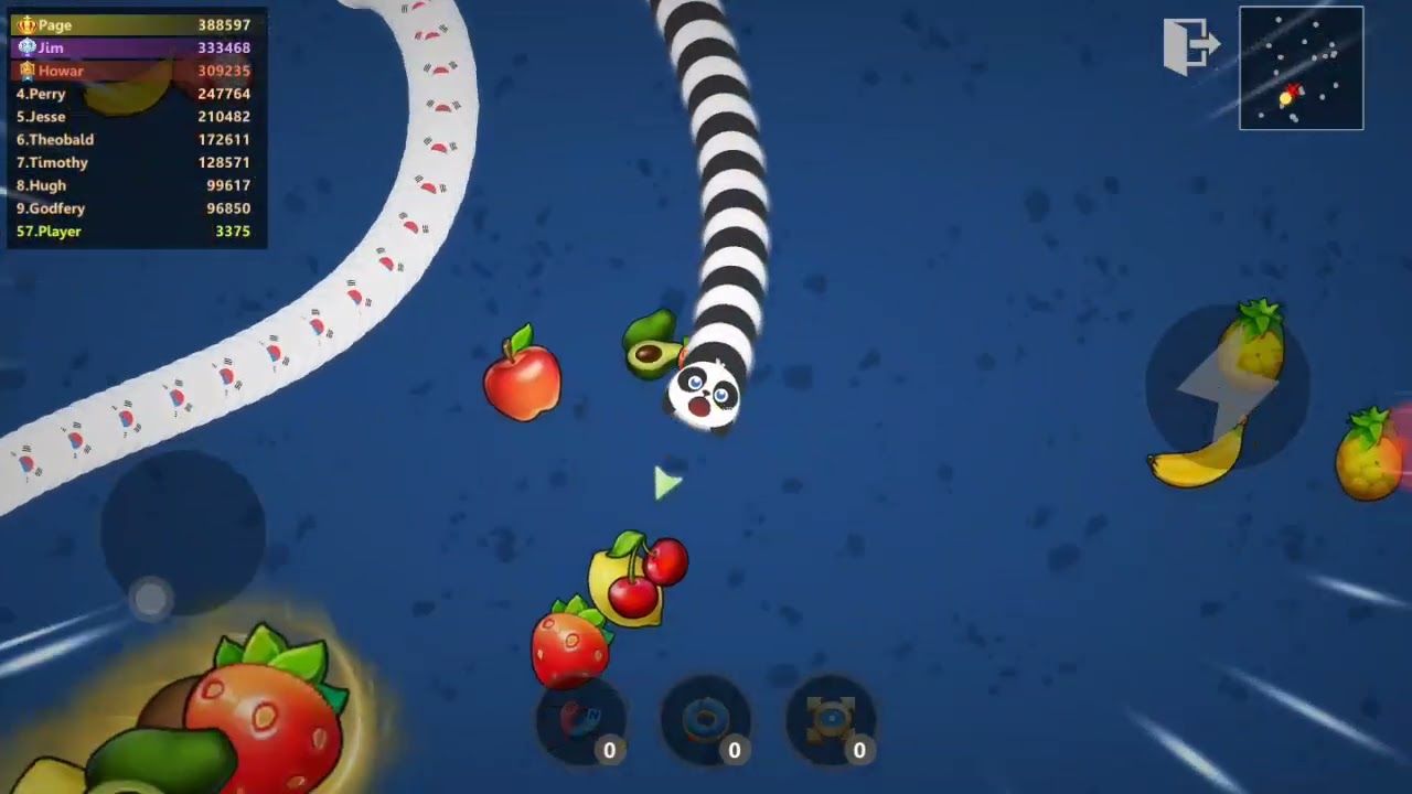 Worm Zone.io Long Gameplay - Don't Forget to Subscribe!